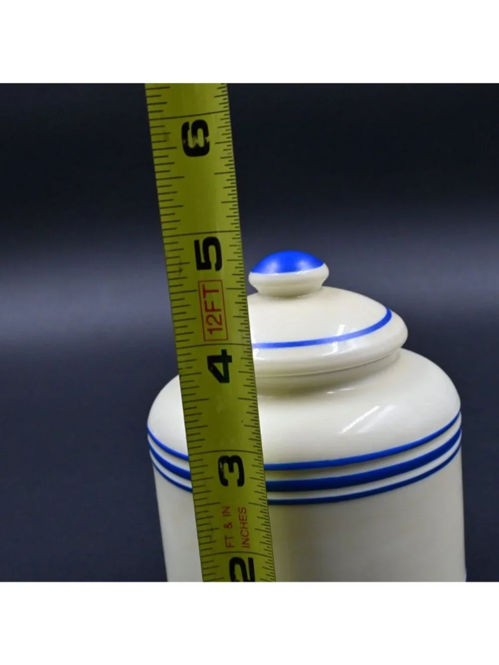 Lenox Bakers Dozen Candy Bits Canister Jar Vintage 1995 Fine Porcelain Decor